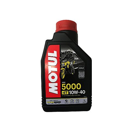 Óleo para Moto 10W40 Motul 5000 Semissintético