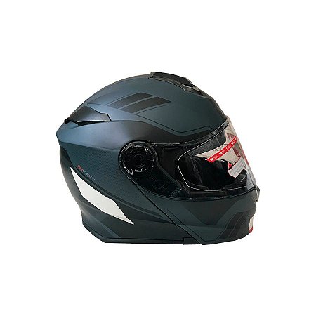 Capacete Turner Escamoteável Preto fosco Nº60