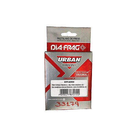 Pastilha de Freio CBX150 AERO / CBX200 / Titan125