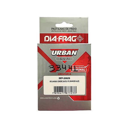 Pastilha de Freio Fazer 250 / Lander 250