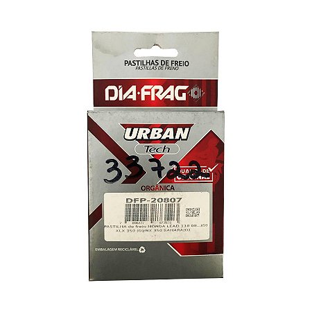 Pastilha de Freio Lead / XLX 350
