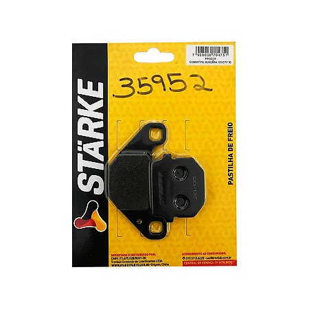 Pastilha de Freio Z 750 / Tiger 800 / Hornet (05-18)