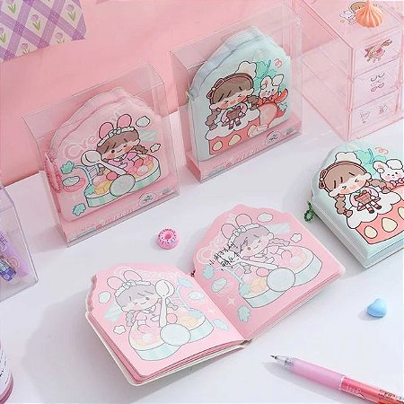 Comprar Caderninho Kawaii Menor Preço