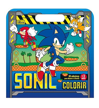 59 Desenhos do Sonic para Colorir em Casa [GRÁTIS]