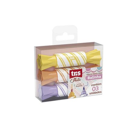 Kit Marca Texto Mini Sorvetinho - Life Papelaria