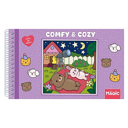 Livro de Colorir Bobbie Goods - Comfy e Cozy