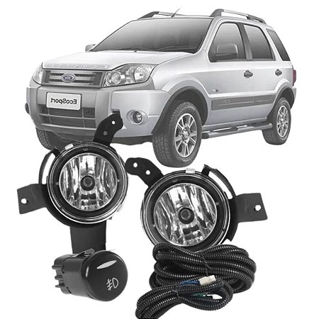 KIT FAROL DE NEBLINA FORD ECOSPORTE 2009 A 2011 BOT ORIGINAL
