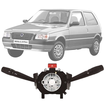 CHAVE DE SETA UNO 2003 A 2008 COM LIMPADOR TRASEIRO