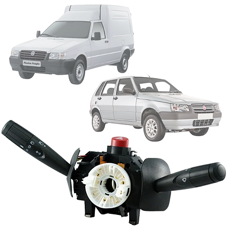 CHAVE DE SETA FIORINO UNO 2009 A 2013 SEM LIMPADOR TRASEIRO