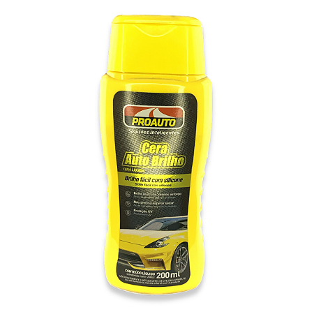 CERA LIMPEZA AUTOMOTIVA AUTO BRILHO CARNAÚBA FACIL APLICAÇÃO