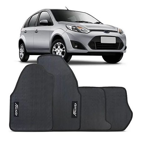 JOGO DE TAPETE BORRACHA PVC FORD FIESTA 2003 A 2012 LAVAVEL