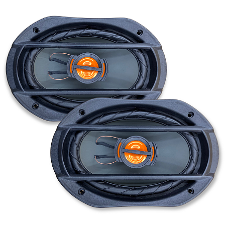 PAR DE ALTO FALANTE QUADRIAXIAL 6x9 POLEGADAS 110W RMS 4OHMS