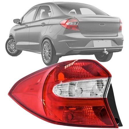 LANTERNA TRASEIRA FORD KA SEDAN 2015 A 2018 LADO ESQUERDO