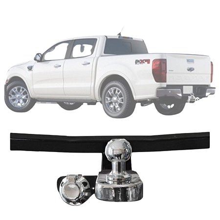ENGATE DE REBOQUE RABICHO FIXO FORD RANGER 2013/.. 400KG