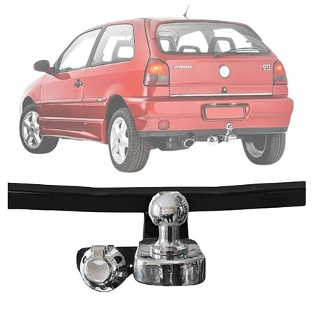 ENGATE DE REBOQUE RABICHO FIXO GOL G2 BOLA 1995/1998 400KG