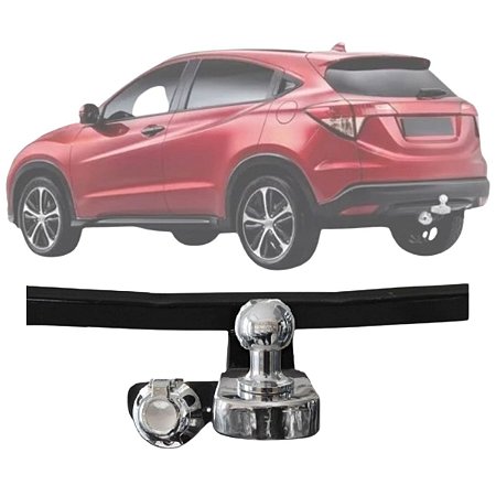 ENGATE DE REBOQUE RABICHO FIXO HONDA HRV 2016/2020 400KG