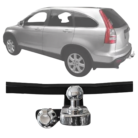 ENGATE DE REBOQUE RABICHO FIXO HONDA CRV 2008/2012 400KG