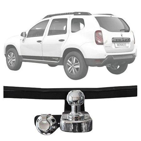 ENGATE DE REBOQUE RABICHO FIXO RENAULT DUSTER 2014/.. 400KG