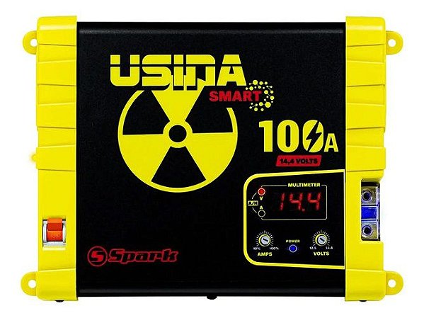 FONTE CARREGADOR AUTOMOTIVO USINA 100A DIGITAL BIVOLT 12V