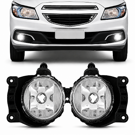 PAR FAROL MILHA AUXILIAR ONIX COBALT SONIC SPIN 2012 A 2014