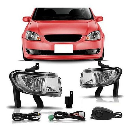 KIT FAROL DE MILHA NEBLINA CORSA CLASSIC 2011 A 2015
