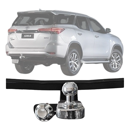 ENGATE DE REBOQUE RABICHO HILUX SW4 2004 A 2015 FIXO 400KG