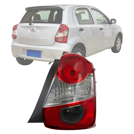 LANTERNA TRASEIRA ETIOS HATCH RE FUME 2013/2018 DIREITO