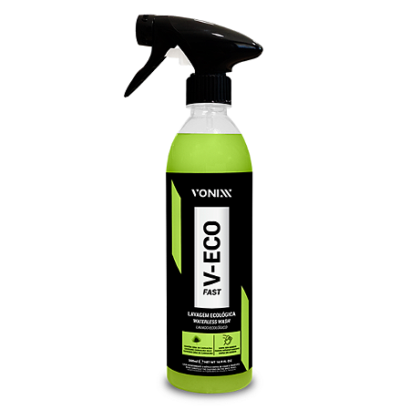 V-ECO FAST LAVAGEM A SECO COM CERA AUTOMOTIVA 500ML VONIXX