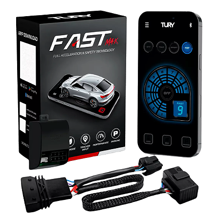MÓDULO ACELERADOR PERFORMANCE E SEGURANÇA TURY FAST MAX 5.0E