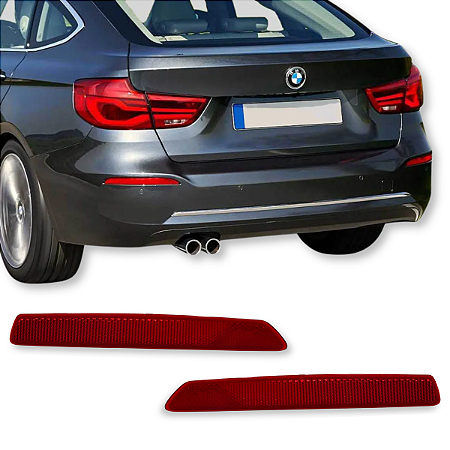 PAR REFLETOR TRASEIRO BMW S3 2016 Á 2018 PARACHOQUE