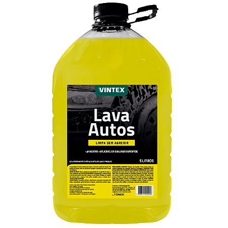 LAVA AUTOS CONCETRADO SHAMPOO PH NEUTRO 5 LITROS