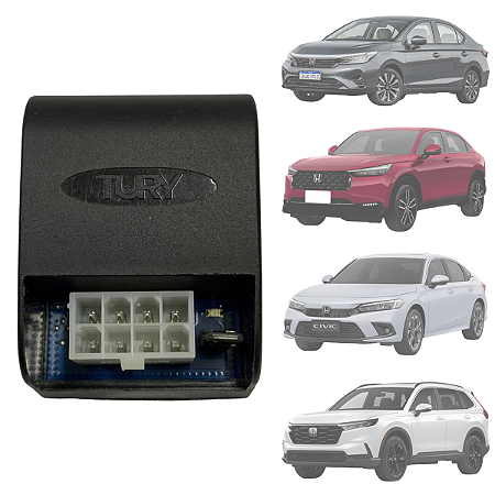 MODULO VIDRO ELÉTRICO TURY  HONDA CITY / HR-V / CIVIC / CRV