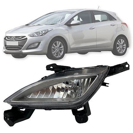 FAROL AUXILIAR MILHA I30 2013 A 2016 LADO ESQUERDO