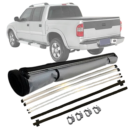 CAPOTA MARÍTIMA S10 CABINE DUPLA 1995 Á 2011 - BAGUETE