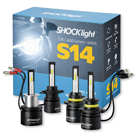 Lâmpada Led Shocklight S14 Nano Headlight 3600lm 6000k