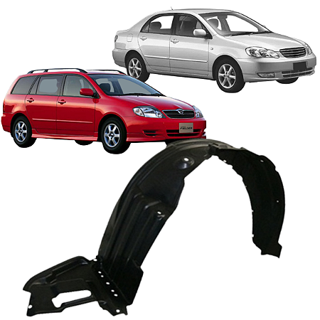 PARABARRO DIANTEIRO COROLLA E FIELDER 2003/2007 LADO DIREITO
