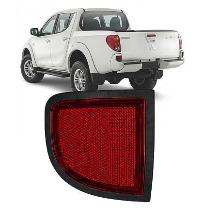 LANTERNA REFLETOR NEBLINA TRITON 2007 A 2016 LADO ESQUERDO