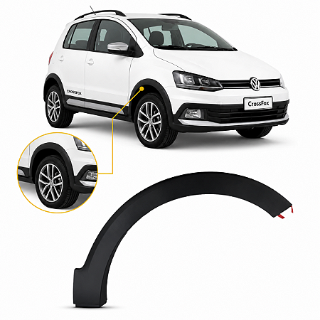 MOLDURA PARALAMA VÃO DE RODA CROSSFOX 2015 A 2018 DIANT LD
