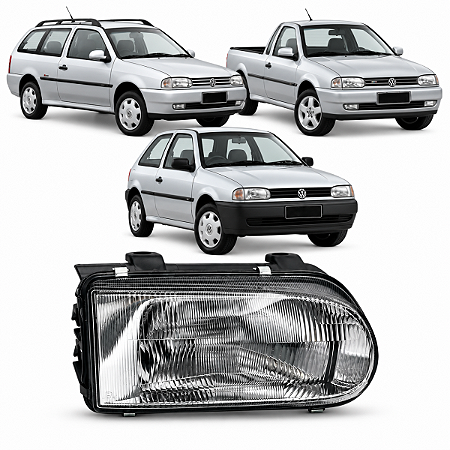 FAROL PRINCIPAL GOL G2 1995 A 99 PARATI SAVEIRO ESPECIAL LD
