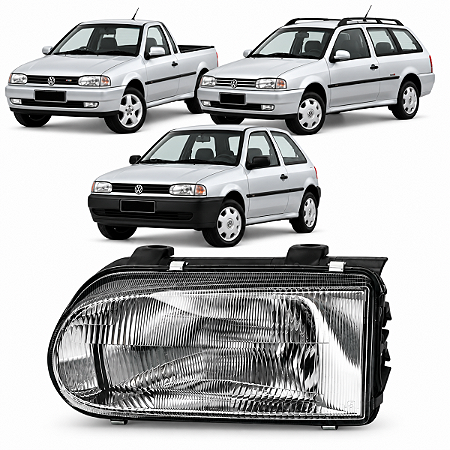 FAROL PRINCIPAL GOL G2 1995 A 99 PARATI SAVEIRO ESPECIAL LE