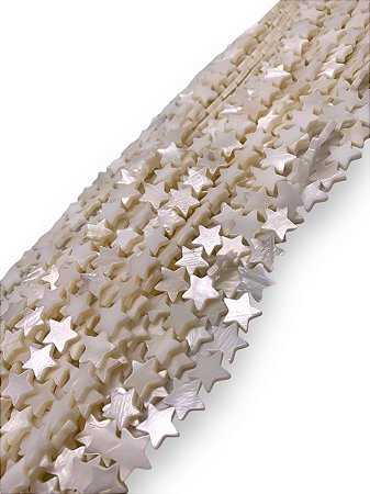 Fio de Madrepérola Estrela 12mm