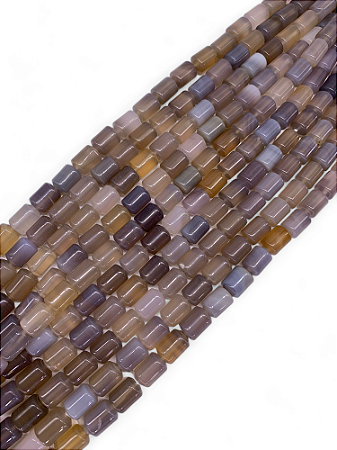 Ágata Tubo 14x10mm