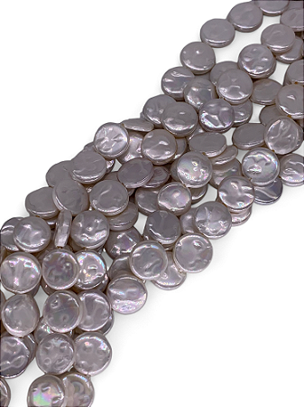 Pérola Shell Moeda 12mm
