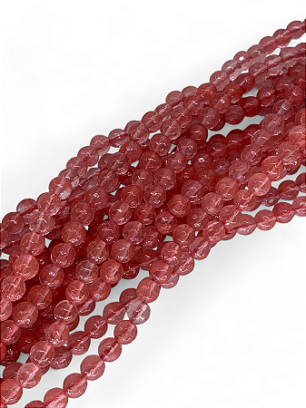 Quartzo Cherry Esfera Facetada