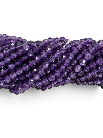 Ametista Micro Esfera Facetada 3mm