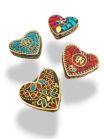 Entremeio Tibetano/Nepal - Coração