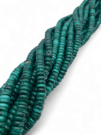 Malaquita Natural Rondel