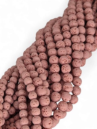 Lava Vulcânica Esfera Rosa