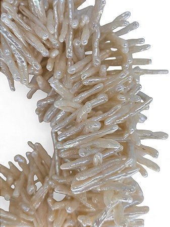Pérola Natural de Água Doce Palito Irregular