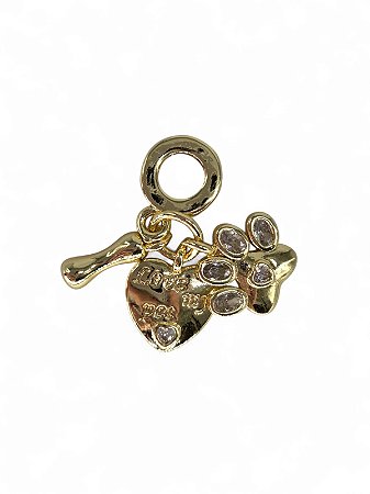 Berloque Animais Banhado a Ouro